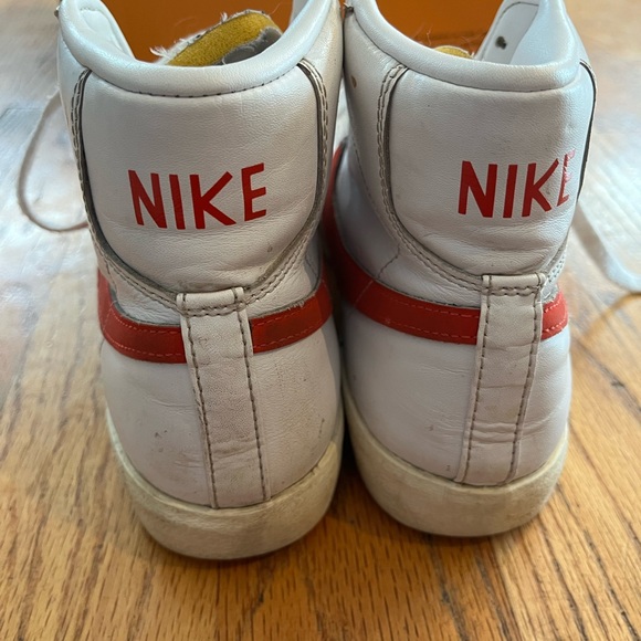 Nike White High-Top Sneakers - Picture 4 of 5